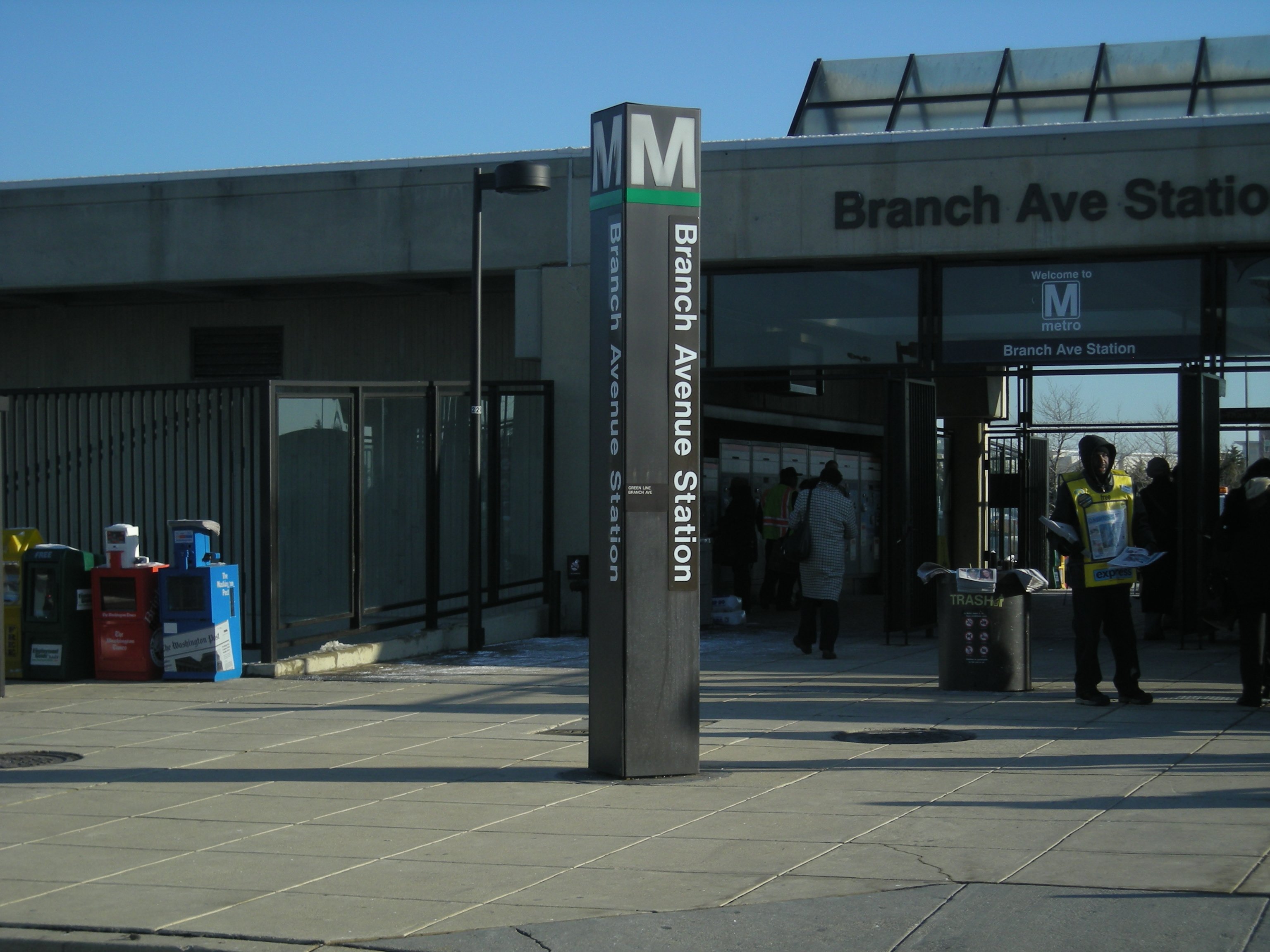 Branch Ave Metro Station