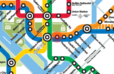 Federal Center SW Metro Map