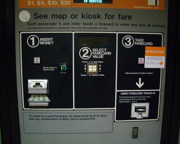 Metro Farecard Machines