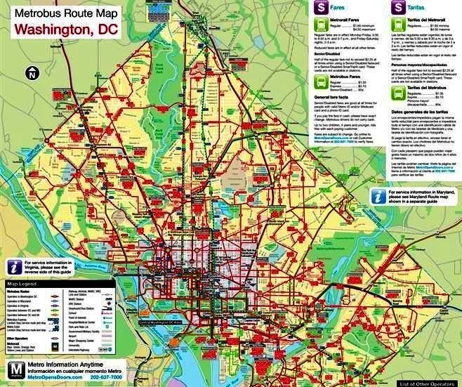 Metro Washington Map