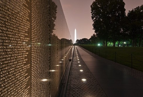 Image result for us vietnam memorial