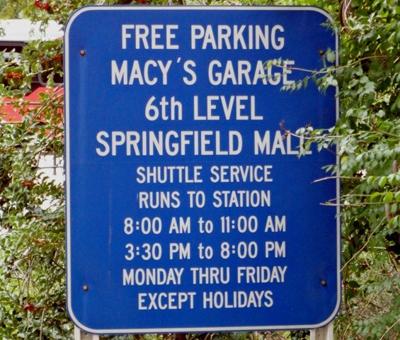 Franconia-Springfield Metro Station - Parking at Macy's