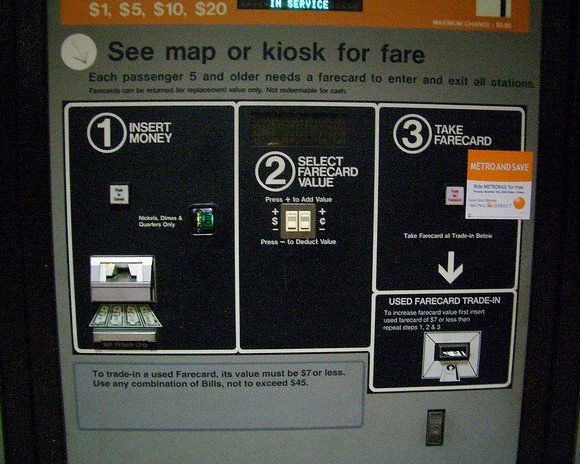 Farecard Machines