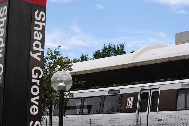 Shady Grove Metro Station - Washington DC