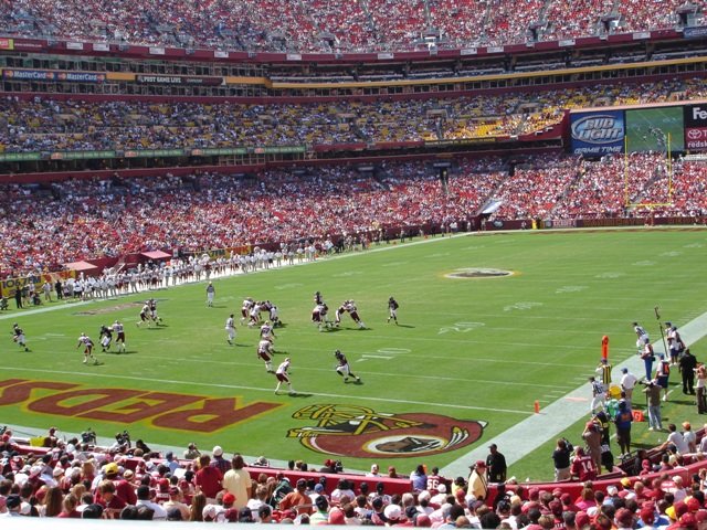 2nd @NFL game checked off at FedEx Field with the Washington